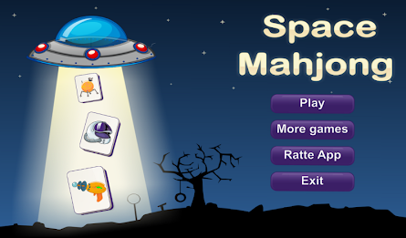 Space Mahjong poster 1