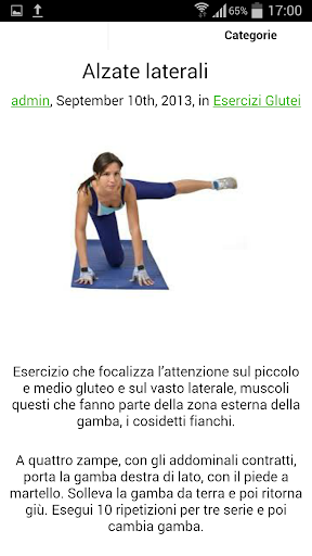 Esercizi per glutei perfetti