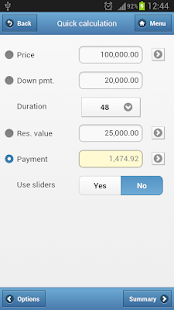 Free ExCalc - Leasing Calculator APK for Android