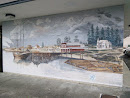 Hoquiam Mural on the Bank