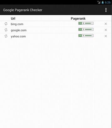 Google Pagerank Checker