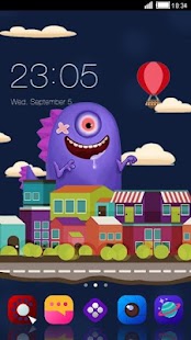 Free Little Monsters Theme APK for Android