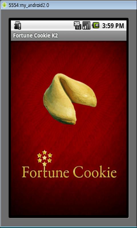 Fortune Cookie K2 Screen 1