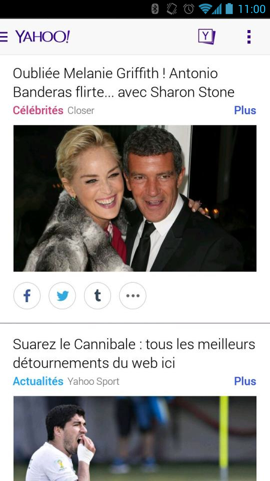 Android application Yahoo News: Breaking & Local screenshort