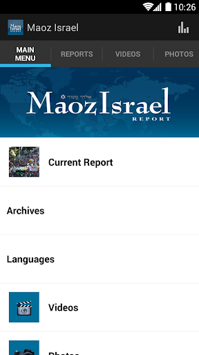Maoz Israel Report Magazine