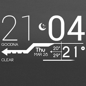Lines Clock Free - UCCW Skin.apk 1.0