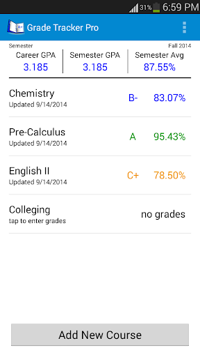 Grade Tracker Pro