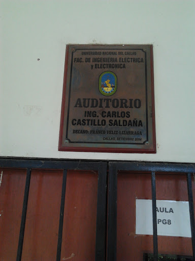 Auditorio Carlos Castillo Saldaña