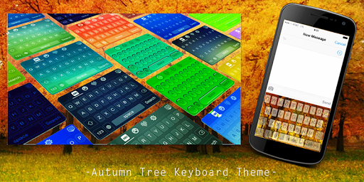 Autumn Tree Keyboard Theme