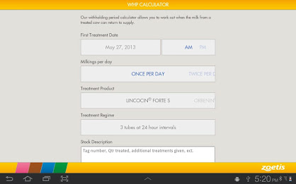 Zoetis WHP Calculator poster 6