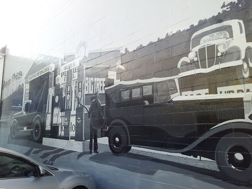 Gas Station Mural