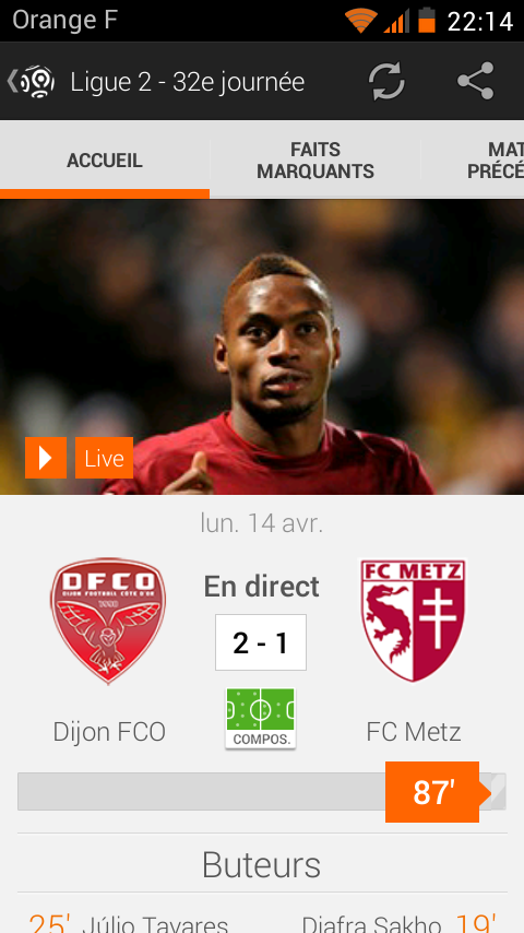 Ligue 1 Screen 2