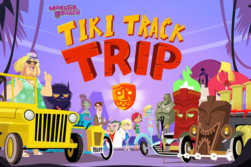 【免費動作App】Monster Beach Tiki Track Trip-APP點子