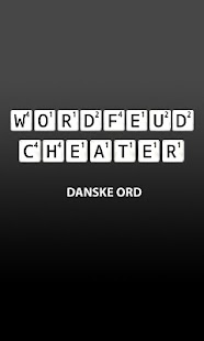 Wordfeud Cheater - Danske Ord Screenshots 3