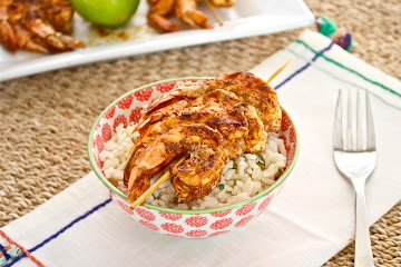 Chili Lime Grilled Shrimp Skewers