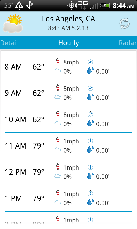 Weather Plus Screen 3