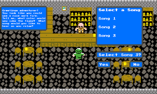 Download 8-bit Holiday Yule Log APK