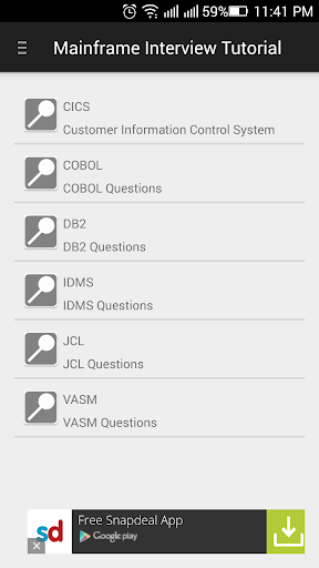 免費下載教育APP|Mainframe Interview Tutorial app開箱文|APP開箱王