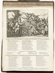 Spotprent op de Vrede van Utrecht, 1713