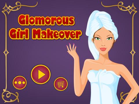 Android application Glamorous Girl Makeover screenshort