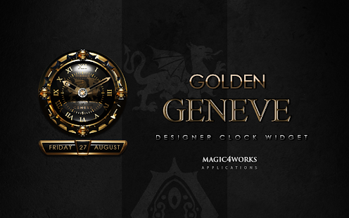 clock widget Geneve designer