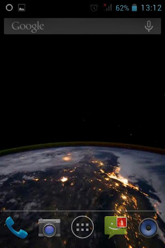 Night Earth From Space LWP