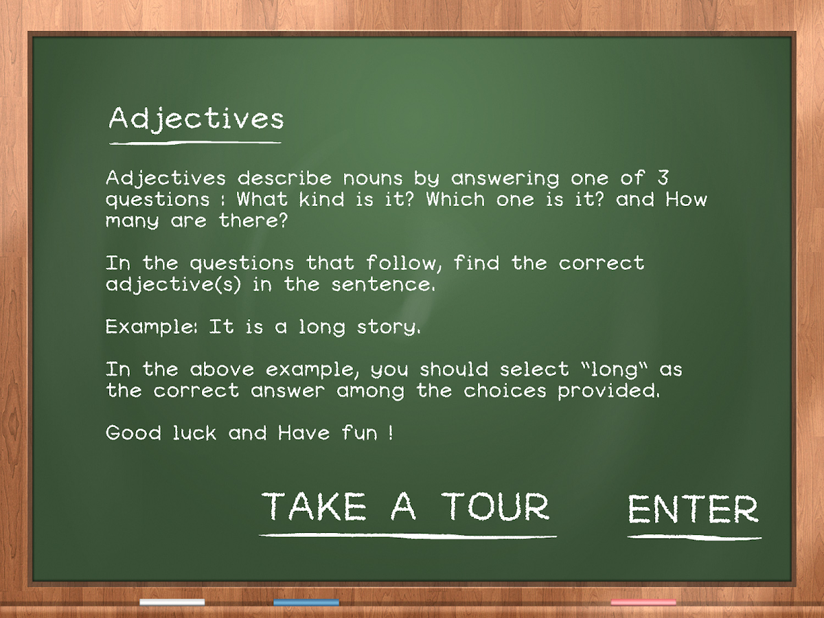 english fun practice Android Google on Adjectives  Play Kids  For Apps