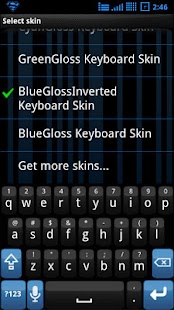 Free Smart Keyboard Pro Blue Invert APK
