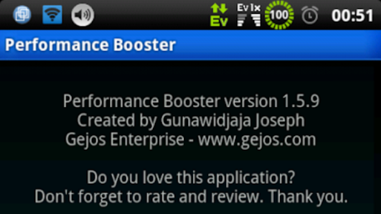 Performance Booster root