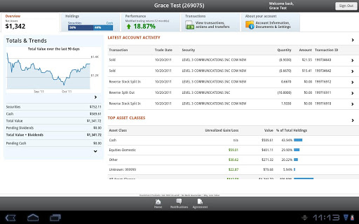 BTS Asset Management TCA App