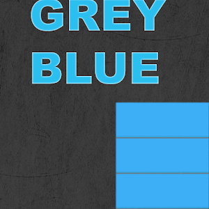 BlueGray GoSMS Pro Theme 1.0