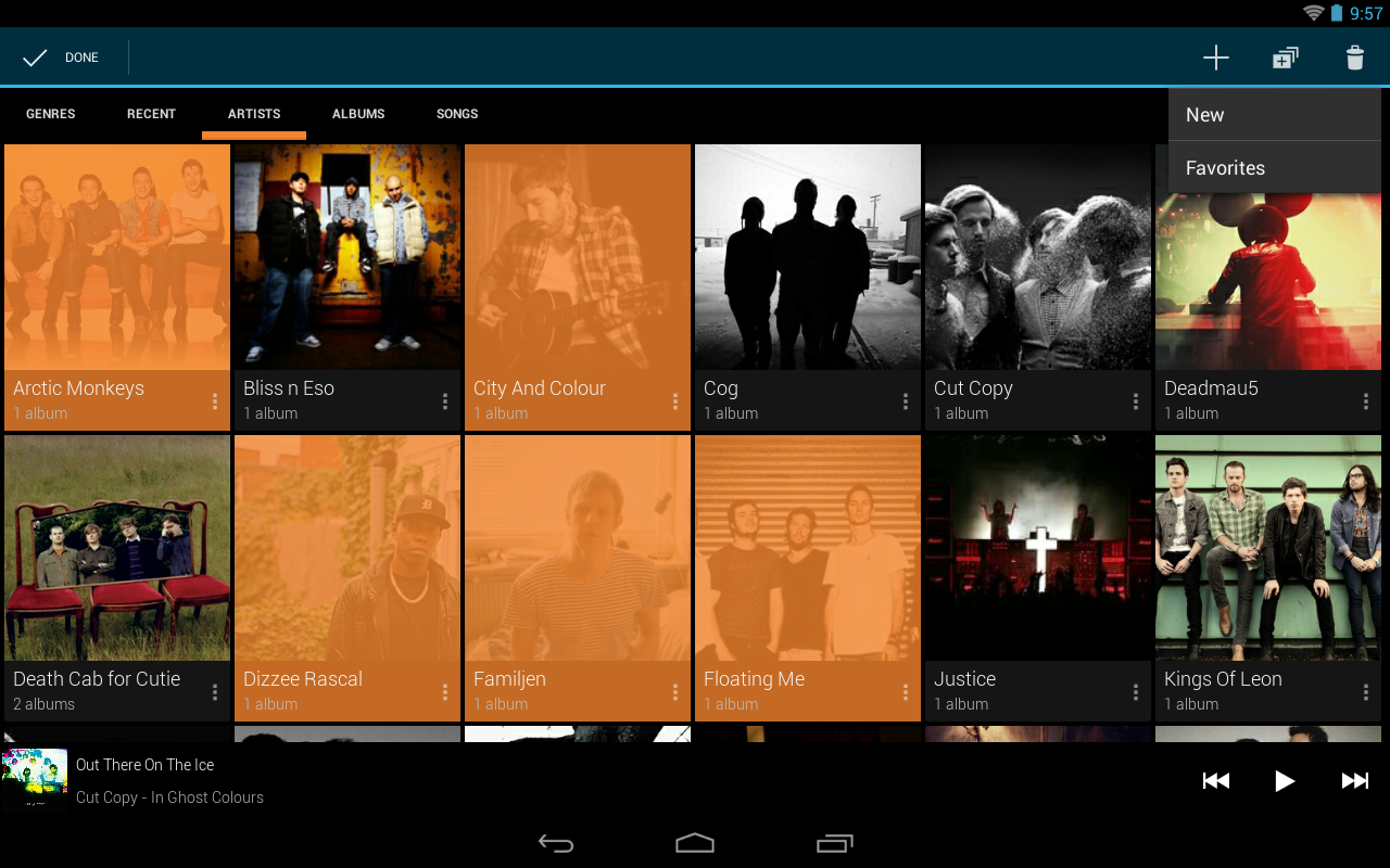  Shuttle Music Player, ottimo player in stile Holo per i vostri Android!