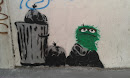 Oscar the Grouch Graffiti