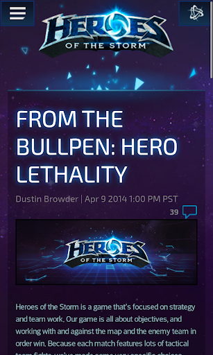 【免費娛樂App】Heroes of the Storm-APP點子