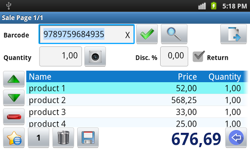 Barcode POS 1 Trial