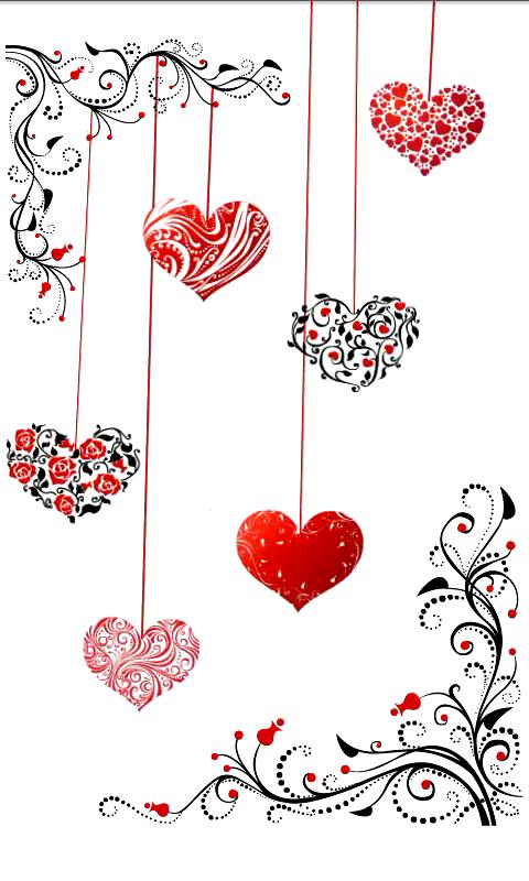 Heartstrings Live Wallpaper Screen 1
