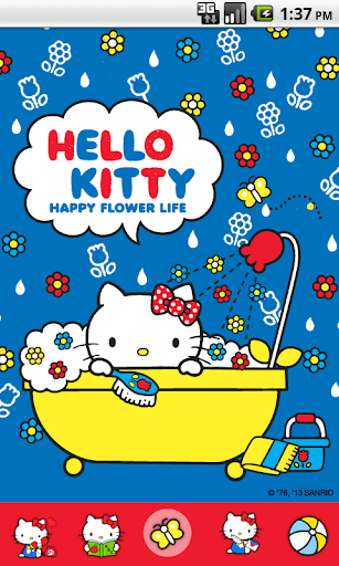 Hello Kitty Happy Bathe Theme