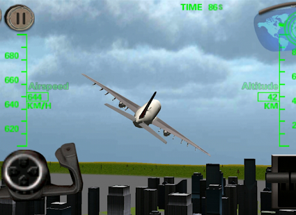 3D Airplane flight simulator