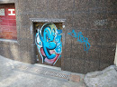 smurfs graffiti