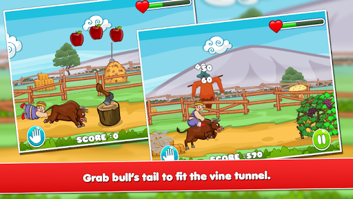 【免費冒險App】Fatty In Trouble 2 : Bull Ride-APP點子