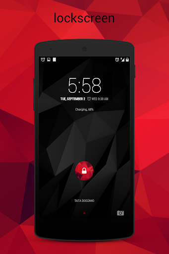 Dark Red CM11 PA theme