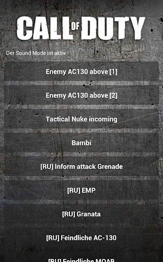 Call of Duty Soundboard