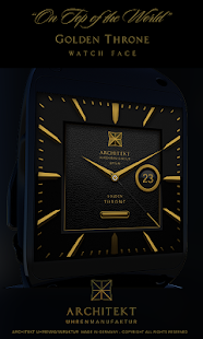 Lastest Golden Throne watch face APK for Android