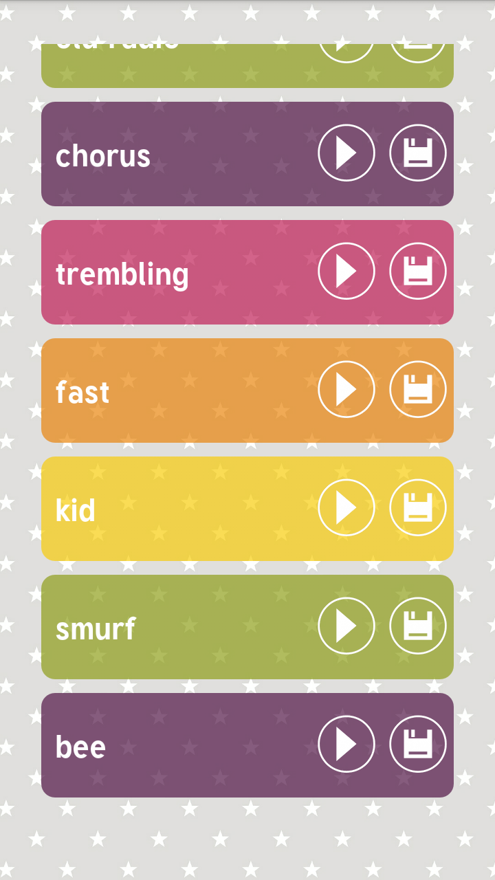 Voice Changer Screen 2