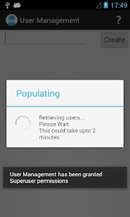 User Management Donate Screenshots 1
