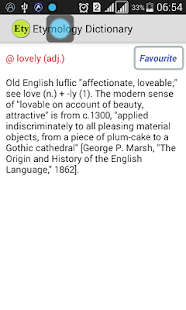Etymology Dictionary Screenshots 2