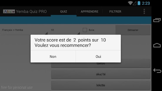 Lastest Yemba Quiz PRO APK for PC