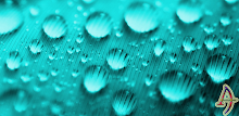 Dew Drops Teal Theme Xperien APK