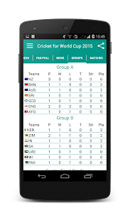 Free Download Cricket App for World Cup 2015 APK for Android