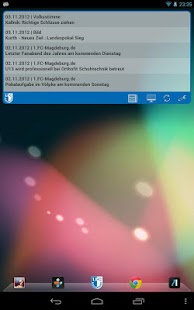 Lastest 1. FC Magdeburg Widget APK for Android